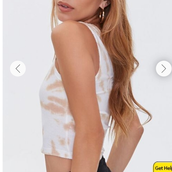 Forever 21 NWT One shoulder croptop - Picture 3 of 10